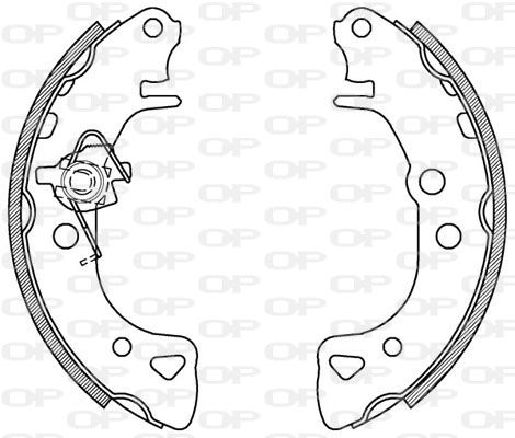 OPEN PARTS Jarrukenkäsarja BSA2060.00